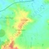 East Claydon topographic map, elevation, terrain