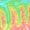 Forstau topographic map, elevation, terrain
