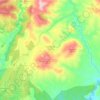 Robledo de Corpes topographic map, elevation, terrain