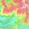 Dio-et-Valquières topographic map, elevation, terrain