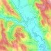 Dolhasca topographic map, elevation, terrain
