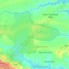 Sekyere Afram Plains District topographic map, elevation, terrain