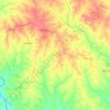 Fatehpur topographic map, elevation, terrain
