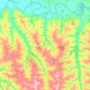 Ivaté topographic map, elevation, terrain