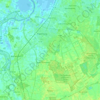 26871 topographic map, elevation, terrain