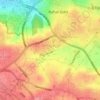 Santa Luċija topographic map, elevation, terrain