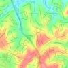 Floramar topographic map, elevation, terrain