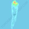 Balukbaluk Island topographic map, elevation, terrain
