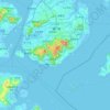 思明区 topographic map, elevation, terrain