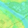 Graurheindorf topographic map, elevation, terrain