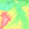 Бөрлі ауылдық округі topographic map, elevation, terrain