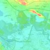Općina Stara Gradiška topographic map, elevation, terrain