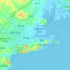 龙港区 topographic map, elevation, terrain