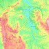 Nova Lima topographic map, elevation, terrain