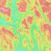 Kongsvinger topographic map, elevation, terrain