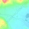 Islands topographic map, elevation, terrain