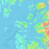 Stavanger topographic map, elevation, terrain