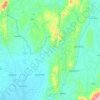 Saug River topographic map, elevation, terrain