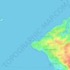 Piriac-sur-Mer topographic map, elevation, terrain