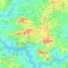 Aguanil topographic map, elevation, terrain