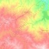 Ikara topographic map, elevation, terrain
