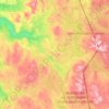 Tydal topographic map, elevation, terrain