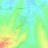 Cauroir topographic map, elevation, terrain