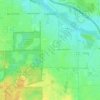 Crestwood topographic map, elevation, terrain