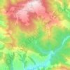 Zaskovci topographic map, elevation, terrain