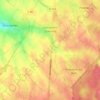 Louvignies-Quesnoy topographic map, elevation, terrain