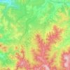 Poiana Stampei topographic map, elevation, terrain