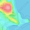 Collaroy topographic map, elevation, terrain