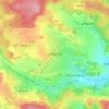 Jablonná topographic map, elevation, terrain