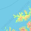 Hasvik topographic map, elevation, terrain