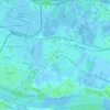 Poortugaal topographic map, elevation, terrain