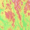 Marker topographic map, elevation, terrain