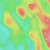 Lac Ruban topographic map, elevation, terrain