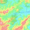 Nova Trento topographic map, elevation, terrain