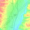 Yunquera de Henares topographic map, elevation, terrain