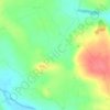 Keal topographic map, elevation, terrain