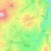 Guano topographic map, elevation, terrain