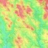 Rohrbach-Berg topographic map, elevation, terrain