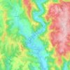 Beaulieu-sur-Dordogne topographic map, elevation, terrain