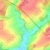 Bouchon topographic map, elevation, terrain