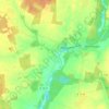 Seddin topographic map, elevation, terrain