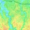 Lebak Bulus topographic map, elevation, terrain