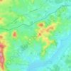 Saint-Didier-sur-Arroux topographic map, elevation, terrain