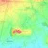 Grandfresnoy topographic map, elevation, terrain