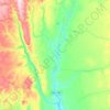 Wagner topographic map, elevation, terrain