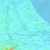 Điện Bàn topographic map, elevation, terrain